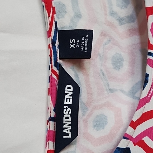 Lands End sleeveless summer dress size S 2/4 - Picture 3 of 6